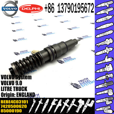 Diesel Injector 7420500620, 85000190, BEBE4C03001, BEBE4C03101 for VOL Penta engine TAD940VE D9A, Euro 2, Euro 3