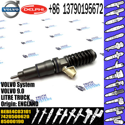 Diesel Injector 7420500620, 85000190, BEBE4C03001, BEBE4C03101 for VOL Penta engine TAD940VE D9A, Euro 2, Euro 3