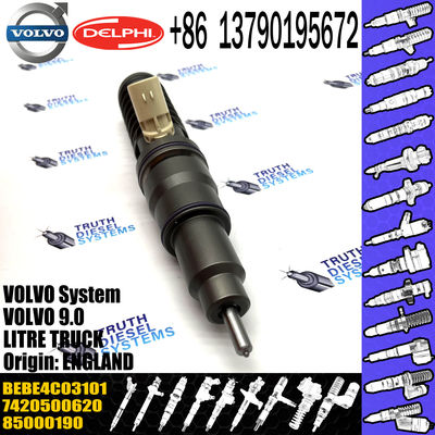 Diesel Injector 7420500620, 85000190, BEBE4C03001, BEBE4C03101 for VOL Penta engine TAD940VE D9A, Euro 2, Euro 3