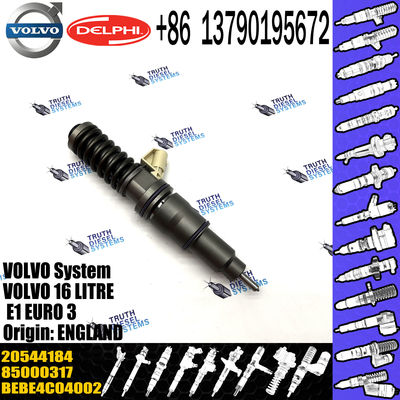 20544184 BEBE4C04002 BEBE4C04102 common rail fuel injector for VOL 85000317