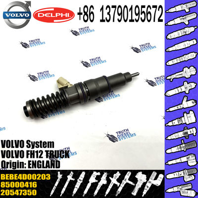 Factory Direct Sale Diesel Fuel Injector 20547350 85000416 EX631016 BEBE4D00203 For VOL FH12 TRUCK
