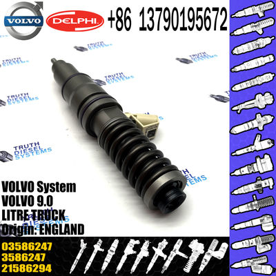 original Diesel Fuel Injector 21586294 BEBE4C15001 BEBE4C10001 03586247 3586247 E1 for VOL 9.0 LITRE TRUCK