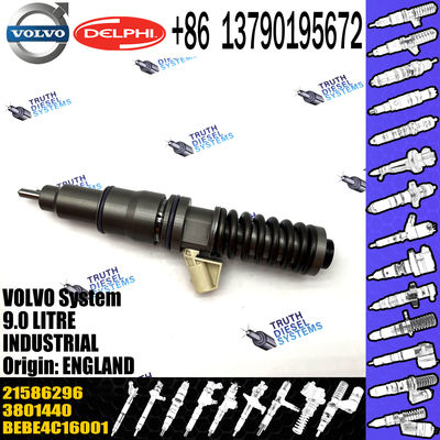 3801440 HRE398 21586296 3803655 03587147 BEBE4C06001 BEBE4C16001 Original Diesel Fuel Injector for VOL Penta D9 Engine