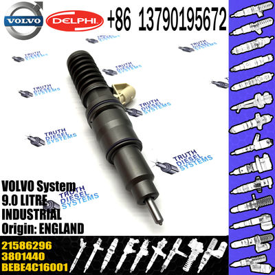 3801440 HRE398 21586296 3803655 03587147 BEBE4C06001 BEBE4C16001 Original Diesel Fuel Injector for VOL Penta D9 Engine