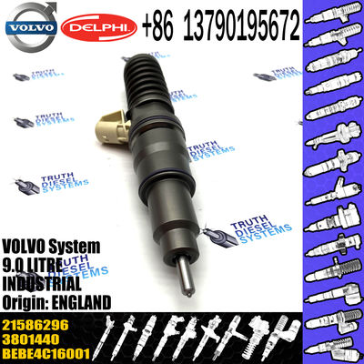 3801440 HRE398 21586296 3803655 03587147 BEBE4C06001 BEBE4C16001 Original Diesel Fuel Injector for VOL Penta D9 Engine