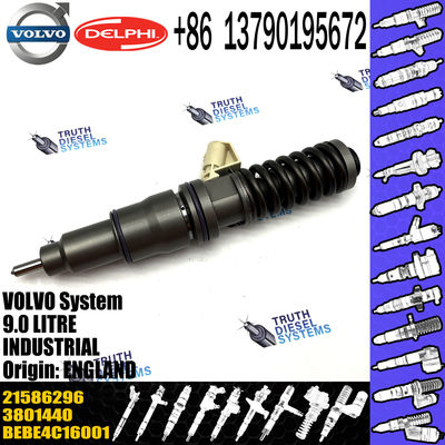 3801440 HRE398 21586296 3803655 03587147 BEBE4C06001 BEBE4C16001 Original Diesel Fuel Injector for VOL Penta D9 Engine