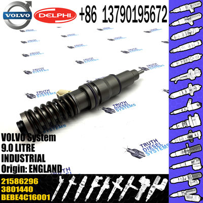 3801440 HRE398 21586296 3803655 03587147 BEBE4C06001 BEBE4C16001 Original Diesel Fuel Injector for VOL Penta D9 Engine