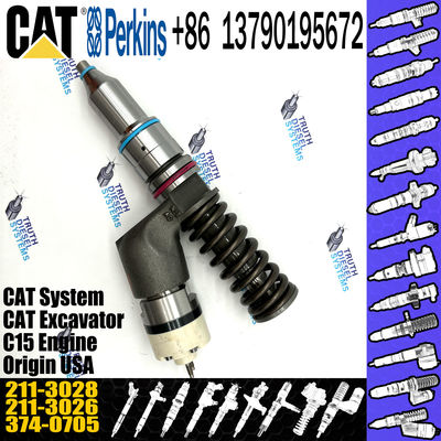 Diesel Fuel Common Rail Injector 211-3028 10R-7228 For CAT Diesel Engine C15 C18