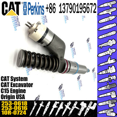 Excavator Accessories Caterpillar Fuel Injector 2530618 Diesel Motor Parts