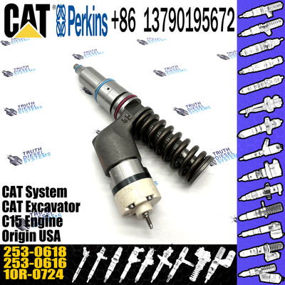 Excavator Accessories Caterpillar Fuel Injector 2530618 Diesel Motor Parts