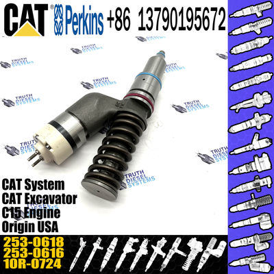 Excavator Accessories Caterpillar Fuel Injector 2530618 Diesel Motor Parts