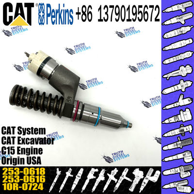 Excavator Accessories Caterpillar Fuel Injector 2530618 Diesel Motor Parts