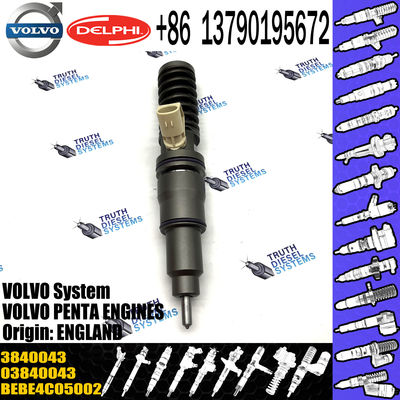 Diesel inyector Common Rail Injector Fuel Electronic Unit Injector Bebe4c06001 3840043 22027807 3587147 for VOL Truck