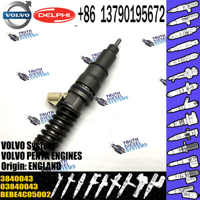 Diesel inyector Common Rail Injector Fuel Electronic Unit Injector Bebe4c06001 3840043 22027807 3587147 for VOL Truck