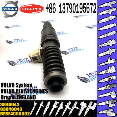 Diesel inyector Common Rail Injector Fuel Electronic Unit Injector Bebe4c06001 3840043 22027807 3587147 for VOL Truck