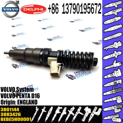 3801144 03883426 Brand New Original Diesel Fuel Injector for VOL Penta D16 Engine