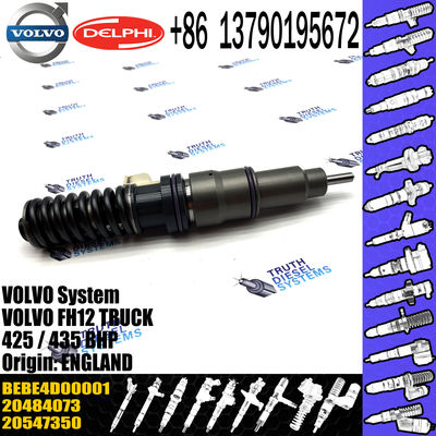 High Quality Diesel Fuel Injector 20547350 20484073 BEBE4D00001 For VOL FH12 TRUCK 425 / 435 BHP