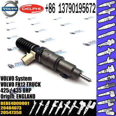 High Quality Diesel Fuel Injector 20547350 20484073 BEBE4D00001 For VOL FH12 TRUCK 425 / 435 BHP