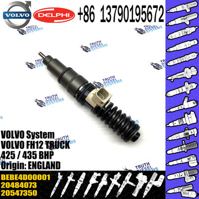 High Quality Diesel Fuel Injector 20547350 20484073 BEBE4D00001 For VOL FH12 TRUCK 425 / 435 BHP