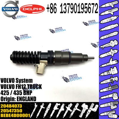 High Quality Diesel Fuel Injector 20547350 20484073 BEBE4D00001 For VOL FH12 TRUCK 425 / 435 BHP