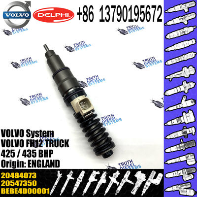 High Quality Diesel Fuel Injector 20547350 20484073 BEBE4D00001 For VOL FH12 TRUCK 425 / 435 BHP