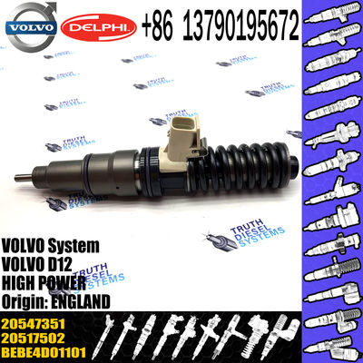 FH12 TRUCK Diesel Injector BEBE4D01101 BEBE4D01201 BEBE4D31001 For VOL injector 20517502 20547351 85000417 EX631017