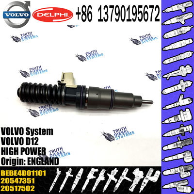 common rail injector 20517502 BEBE4D01001 BEBE4D01101 for VOL D12 engine diesel injector nozzle 20517502 BEBE4D01001