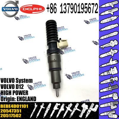 common rail injector 20517502 BEBE4D01001 BEBE4D01101 for VOL D12 engine diesel injector nozzle 20517502 BEBE4D01001
