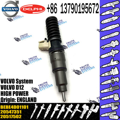 common rail injector 20517502 BEBE4D01001 BEBE4D01101 for VOL D12 engine diesel injector nozzle 20517502 BEBE4D01001