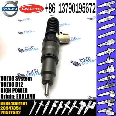 common rail injector 20517502 BEBE4D01001 BEBE4D01101 for VOL D12 engine diesel injector nozzle 20517502 BEBE4D01001