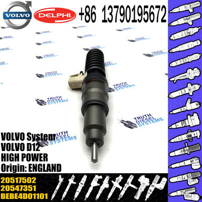 common rail injector 20517502 BEBE4D01001 BEBE4D01101 for VOL D12 engine diesel injector nozzle 20517502 BEBE4D01001