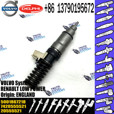 New Diesel Engine Fuel injector 20555521 5001867218 7420555521 21028880 for VOL BEBE4D MD11