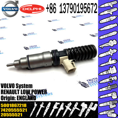 New Diesel Engine Fuel injector 20555521 5001867218 7420555521 21028880 for VOL BEBE4D MD11