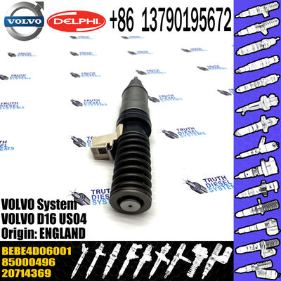 original Diesel Fuel Injector 20714369 BEBE4D06001 BEBE5D32001 85000496 E3.18 for VOL D16 US04 / 3144