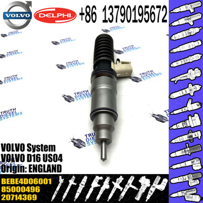 original Diesel Fuel Injector 20714369 BEBE4D06001 BEBE5D32001 85000496 E3.18 for VOL D16 US04 / 3144