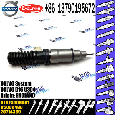 original Diesel Fuel Injector 20714369 BEBE4D06001 BEBE5D32001 85000496 E3.18 for VOL D16 US04 / 3144