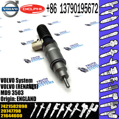 original Diesel Fuel Injector 20747798 85000675 21644600 85003950 7420747798 7421582098 E3.18 for VOL () MD9 3