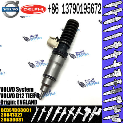 Common Rail Fuel injector 20847327 for Diesel BEBE4D03001 BEBE4D03101 BEBE4D03201 for VOL