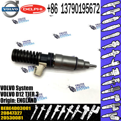 Common Rail Fuel injector 20847327 for Diesel BEBE4D03001 BEBE4D03101 BEBE4D03201 for VOL