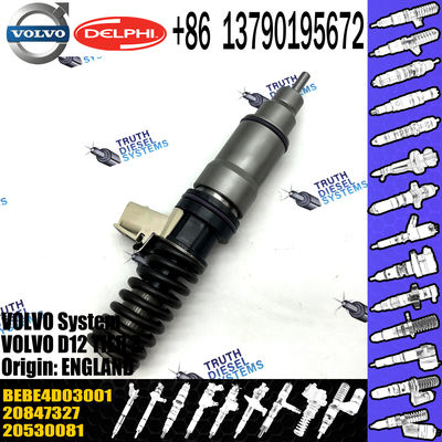 Common Rail Fuel injector 20847327 for Diesel BEBE4D03001 BEBE4D03101 BEBE4D03201 for VOL
