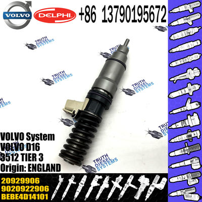 Diesel Engine D16 Fuel Injector Nozzle For A40E A40F A45G EC700B EC700C EC750D L350F VOE20929906 20929906