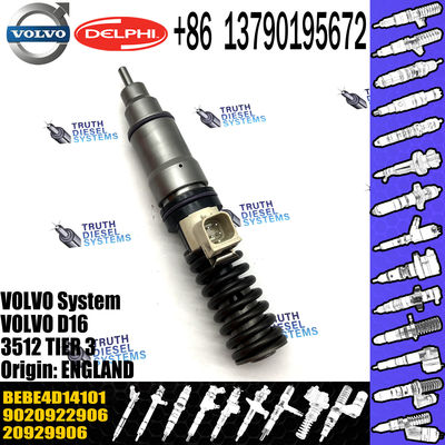 New Diesel Fuel Injector 20929906 20780666 BEBE4D14101 20929906 for VOL Del-phy D12 D16 A40E BEBE4D14101