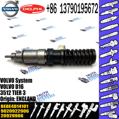 New Diesel Fuel Injector 20929906 20780666 BEBE4D14101 20929906 for VOL Del-phy D12 D16 A40E BEBE4D14101