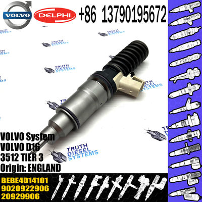 New Diesel Fuel Injector 20929906 20780666 BEBE4D14101 20929906 for VOL Del-phy D12 D16 A40E BEBE4D14101