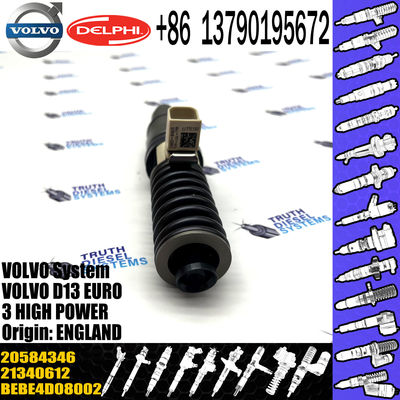 common rail injector 20584346 21340612 injector for VOL Trucks D13A D13D injector nozzle 20584346 21340612 85000498