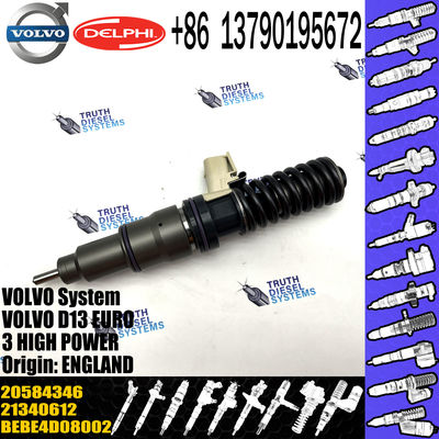 common rail injector 20584346 21340612 injector for VOL Trucks D13A D13D injector nozzle 20584346 21340612 85000498