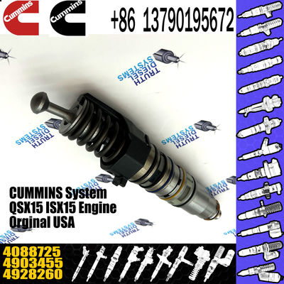 4088725 Genuine Diesel Engine Common Rail QSX15 Fuel Injector 4903455 4928264 4928260 4928260PX 4928260RX