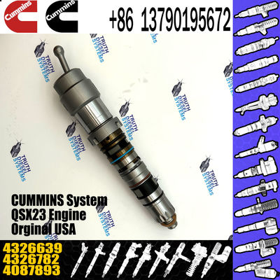 Mining machinery fiesel engine part QSK78 K78 fuel injector 4088430 4921360 4954801 4326639
