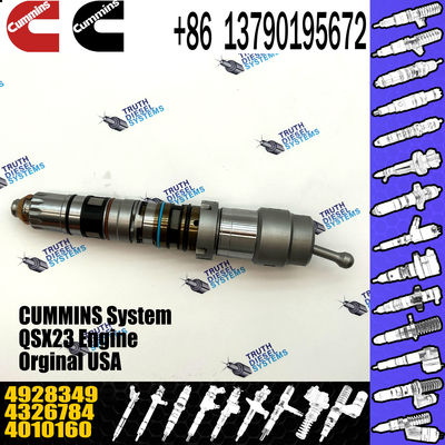 Diesel Engine fuel injector 4326784 4928349 4010160 4087891 4010158 for for Cummins QSK60 truck excavator tractor
