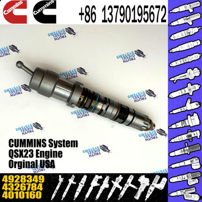 Diesel Engine fuel injector 4326784 4928349 4010160 4087891 4010158 for for Cummins QSK60 truck excavator tractor